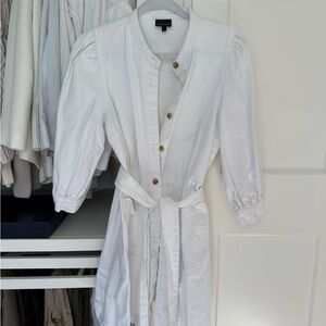 Who What Wear White Mini Dress